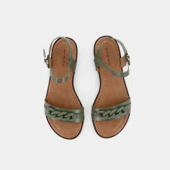 SHEEN Sandali^Tx-E23D-05 Oliva - Sandali Verde