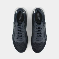 GEOX Sneakers^U35Ana014Ekc4002 Damiano Sneakers Blu