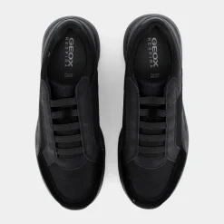 GEOX Sneakers^U25Anb0Ek14C9999 Damiano Black - Sneakers Nero