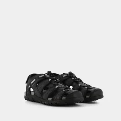 GEOX Sandali^U6224B0Mebcc9999 Sandal Strada Sandali Nero