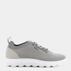 GEOX Sneakers^U15Bya0006Kc1303 Spherica Sneakers Argento