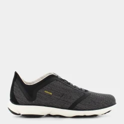 GEOX Sneakers^U04D7F0007Tc9997 Nebula Black - Sneakers Nero