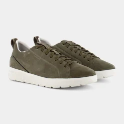GEOX Sneakers^U25E7B00022C3391 Spherica Ec4 Lt Olive - Sneakers Verde
