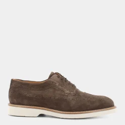 GEOX Stringate^U25Eea00022C6006 Gubbio Dk Brown - Stringate Marrone