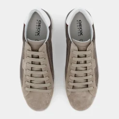 GEOX Sneakers^U25Etb01022C1379 Pieve Dove Grey/Taupe - Sneakers Beige