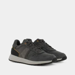 GEOX Sneakers^U26F1A022Ptc9004 Molveno Anthracite - Sneakers Beige