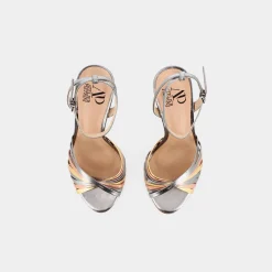 ATELIER PIETRINI Sandali^Un-E23D-07 - Multi Inox - Sandali Argento