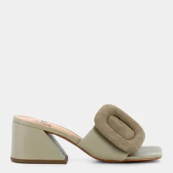 ATELIER PIETRINI Sandali^Un-E22D-01 Oliva - Sandali Verde