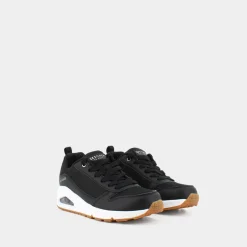 SKECHERS Sportive^155005 Uno Black Duraleather/Mesh Trim - Sportive Nero