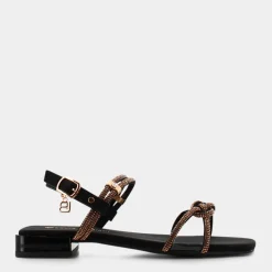 LAURA BIAGIOTTI Sandali^8053 Velvet Sandali Nero