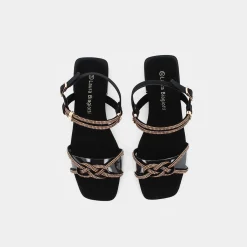LAURA BIAGIOTTI Sandali^8053 Velvet Sandali Nero