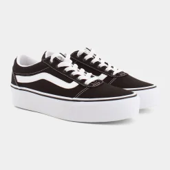 VANS Sportive^Vn0A3Tlc Wm Ward Platform Black/White - Sportive Nero