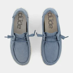 HEY DUDE Mocassini^121412615 Wendy Chambray Mocassini Blu
