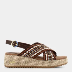 WRANGLER Sandali^Wl31571E Kim Moonlight Sandali Marrone
