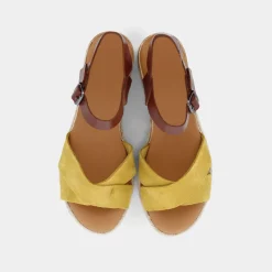 COMODIA Sandali^Wr-E22D-02 - Ocra - Sandali Giallo