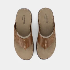 FRATELLI PIETRINI Sandali^Wr-E23U-10 - Marrone - Infradito Beige