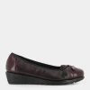 COMODIA Ballerina^Wr-I22D-23 - Bordeaux - Ballerina Rosso