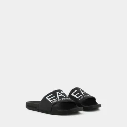 EA7 Ciabatte^Xcp001 Slipper Visibility Ciabatte Nero