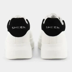SHEEN Sneakers^Xm-E23D-03 /Nero - Sneakers Bianco