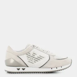 EA7 Sneakers^X7X005 Xk210 M696 Black&White Low Cut Sneakers Bianco