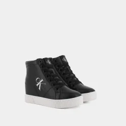 CALVIN KLEIN JEANS Sneakers^Yw0Yw007710Gp Joanna 3L *I Black/Silver - Sneakers Nero
