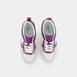 CALVIN KLEIN JEANS Sneakers^Yw0Yw008760Ke - Viola Sneakers Bianco
