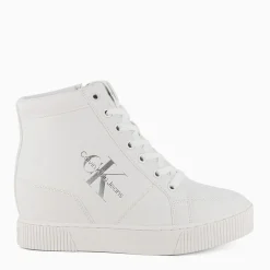 CALVIN KLEIN JEANS Sneakers^Yw0Yw007710Lb Joanna 3L *I White/Silver - Sneakers Bianco