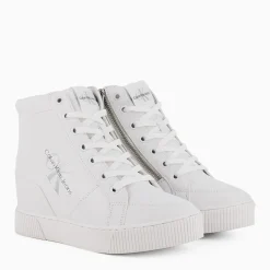 CALVIN KLEIN JEANS Sneakers^Yw0Yw007710Lb Joanna 3L *I White/Silver - Sneakers Bianco